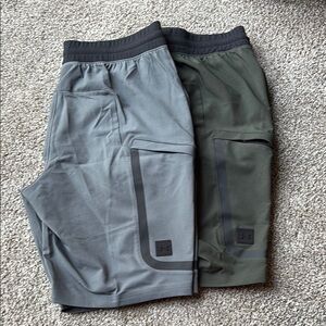 Under Armour Men's Athletic Shorts - Gray and Green